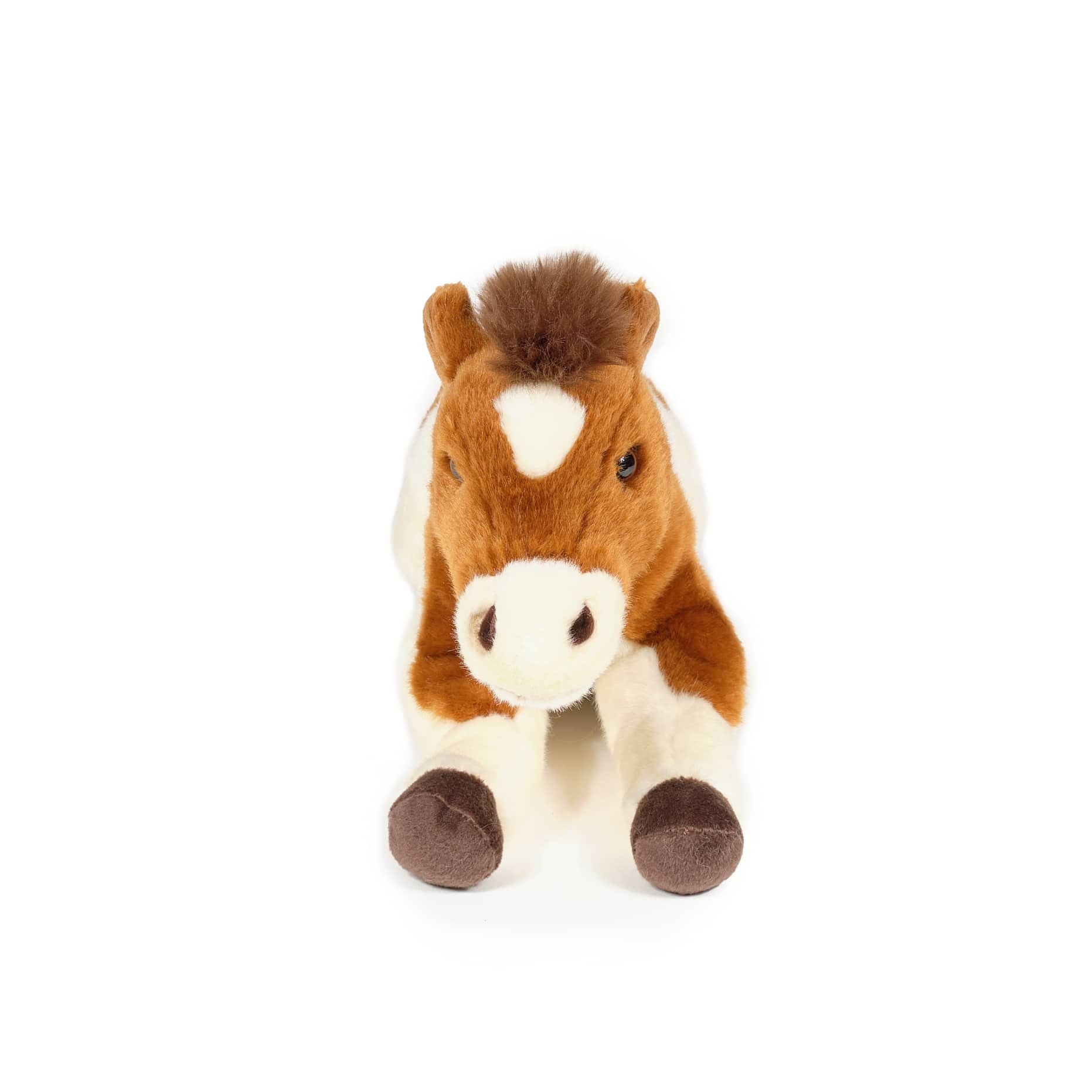 grosse peluche cheval