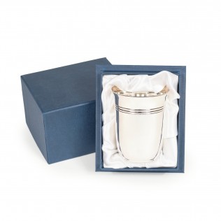 Timbale, argent massif