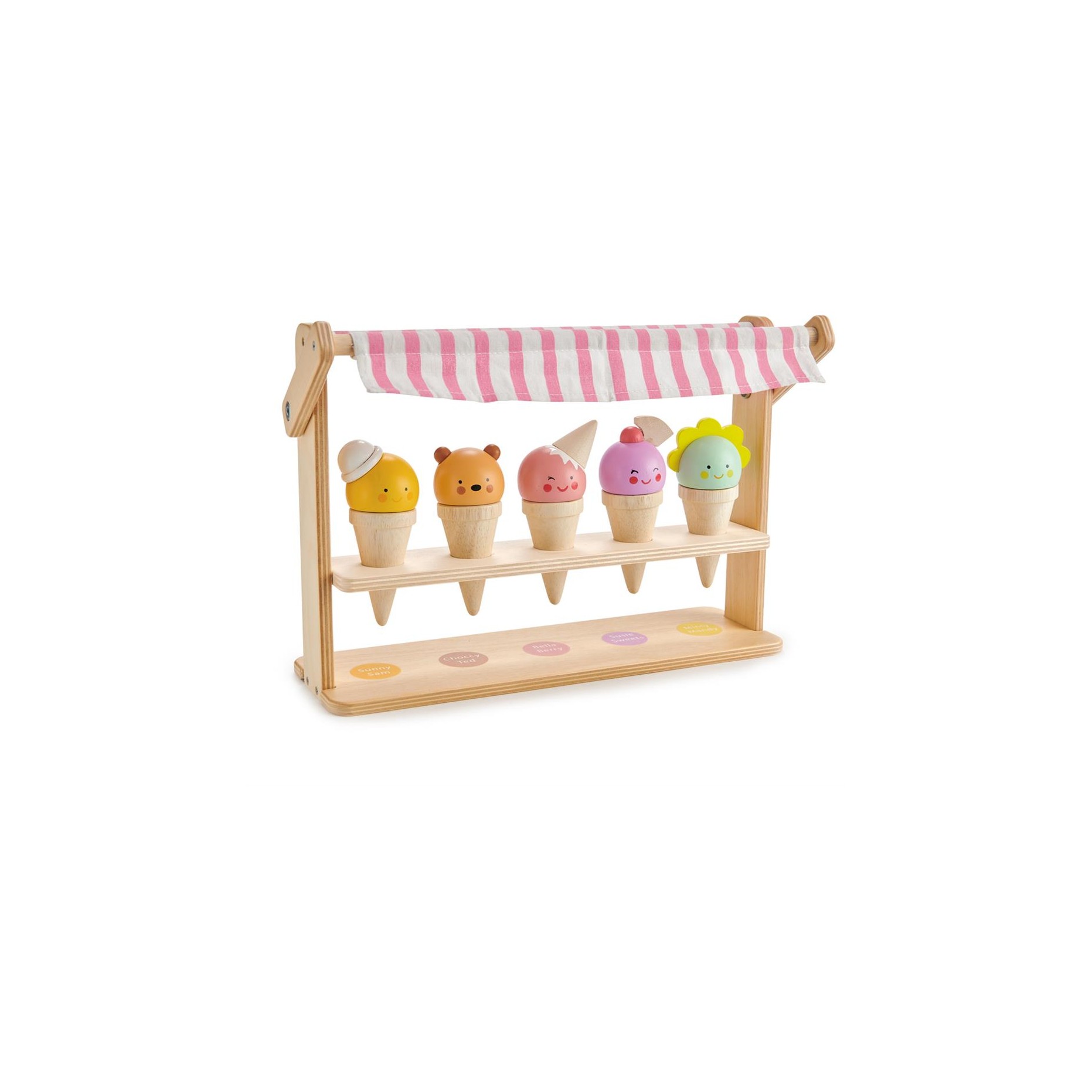 glaces en bois enfants