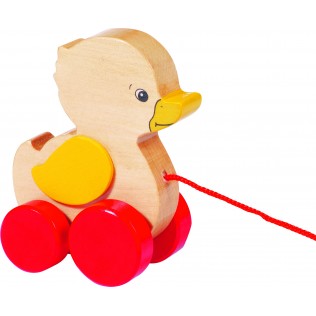 canard en bois à tirer