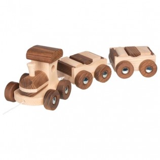 Train en bois