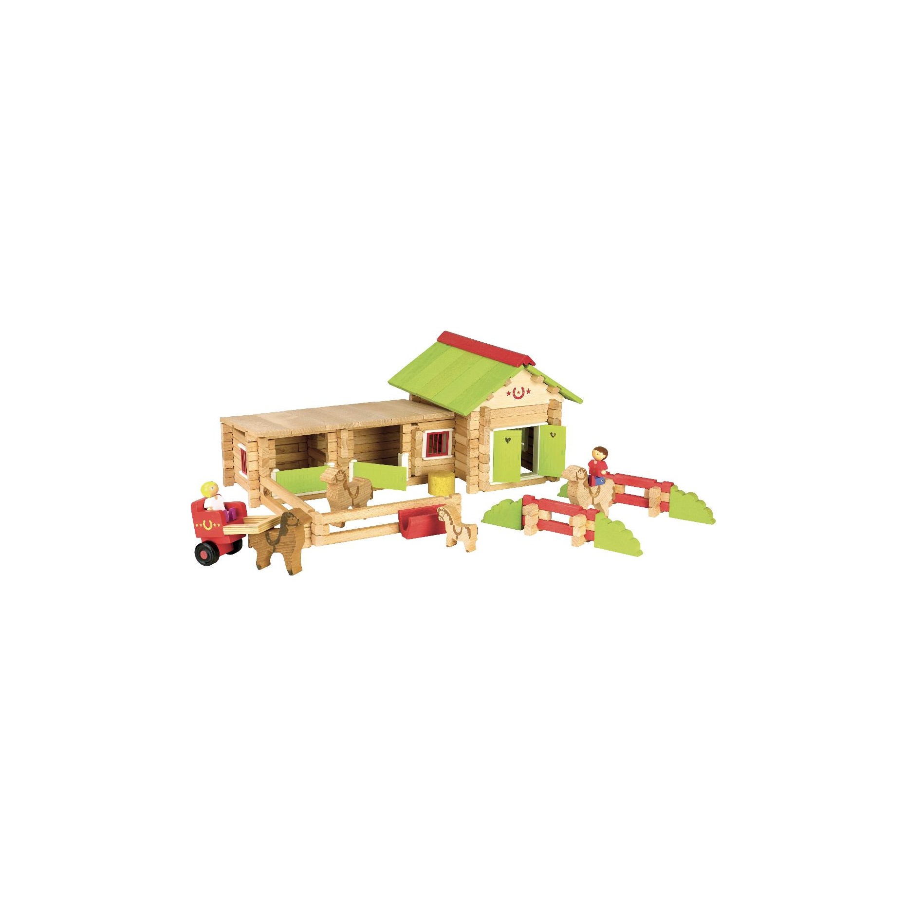 jeu de construction en bois