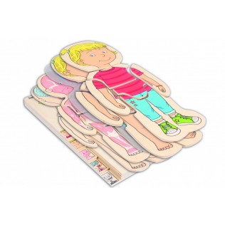Puzzle corps humain Fille