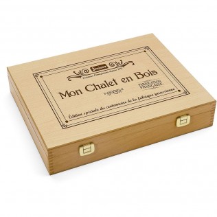Coffret Chalet, en bois