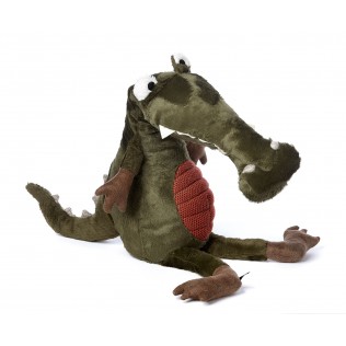 crocodile en peluche