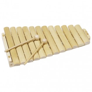 Xylophone, en bois