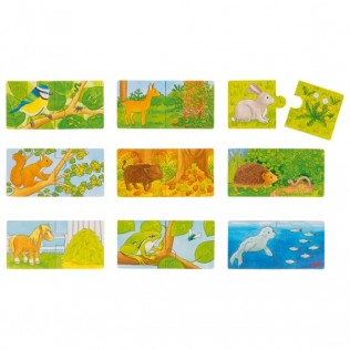 Puzzle Qui mange quoi ?
