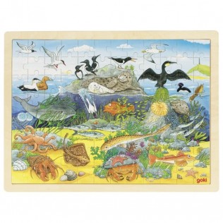 Puzzle en bois La Mer